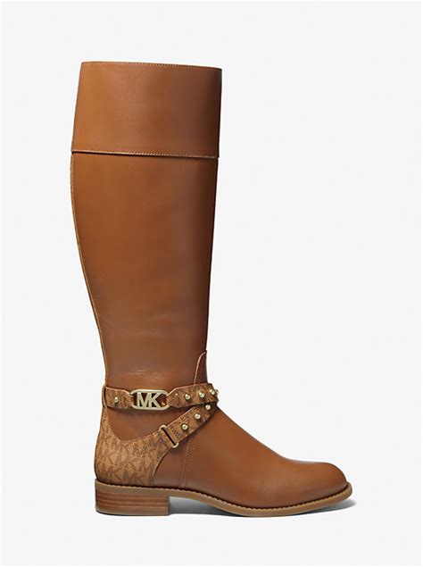 michael kors kincaid leather boot|Boots Michael Kors .